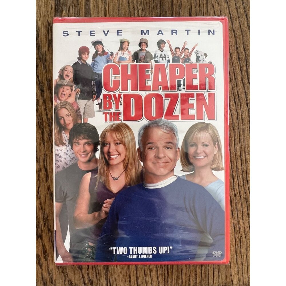 Cheaper By The Dozen DVD Comedy Movie Starring Steve Martin NEW Sealed